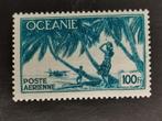 Océanie française 1944 - hydravion, palmiers **, Enlèvement ou Envoi, Non oblitéré