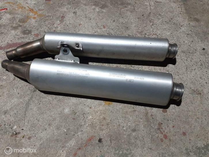 Uitlaatdemper dempers uitlaten Monster 620 750 900 1000 S4, Motoren, Onderdelen | Ducati, Gebruikt, Ophalen of Verzenden