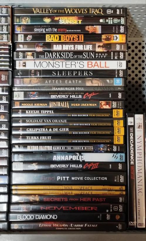 Pakket dvd's (178 stuks), Cd's en Dvd's, Dvd's | Thrillers en Misdaad, Gebruikt, Actiethriller, Boxset, Ophalen of Verzenden