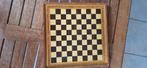 Vintage houten combi schaak- en dambord, Antiek en Kunst, Ophalen of Verzenden