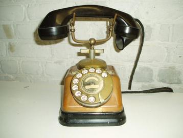 antiek telefoontoestel, Telecommunicatie, Vaste telefoons | Niet Draadloos, Ophalen, Met draaischijf