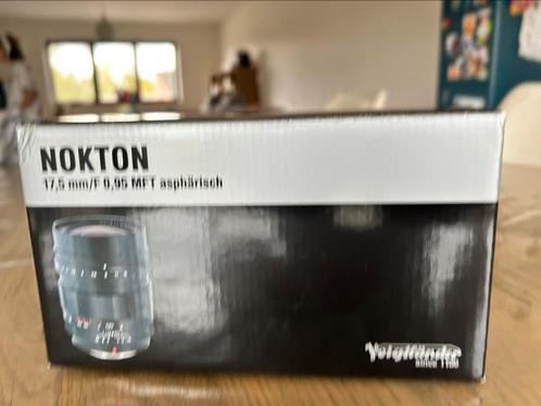 Voitlander Nokton 17,5 mm/F 0,95 MT sphérique, TV, Hi-fi & Vidéo, Photo | Lentilles & Objectifs, Comme neuf, Objectif grand angle