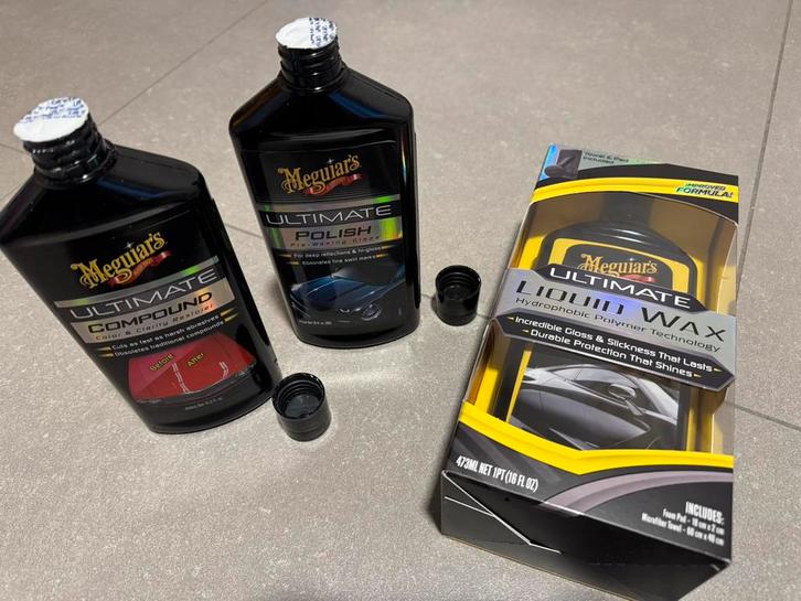 Le meilleur composé, vernis et cire liquide de Meguair, Autos : Divers, Produits d'entretien, Enlèvement ou Envoi