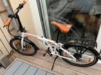 Witte vouwfiets moma, Ophalen, Zo goed als nieuw, Totaal opvouwbaar, Overige merken