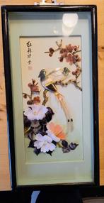 Kunstwerk met schelpen parelmoer, Ophalen of Verzenden