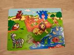 Houten dieren puzzel, Ophalen, Gebruikt, Van hout, Minder dan 10 stukjes