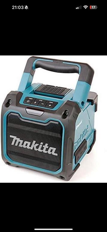 Makita Bluetooth speaker boks NIEUW 