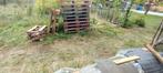 Houten paletten ., Tuin en Terras, Overige Tuin en Terras, Ophalen, Gebruikt