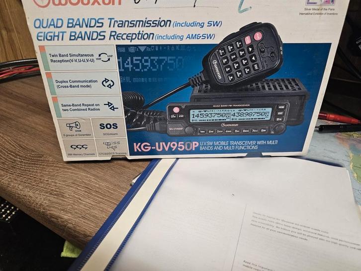 Wouxun Kg uv 950 P, Telecommunicatie, Zenders en Ontvangers, Nieuw, Zender en Ontvanger, Ophalen of Verzenden