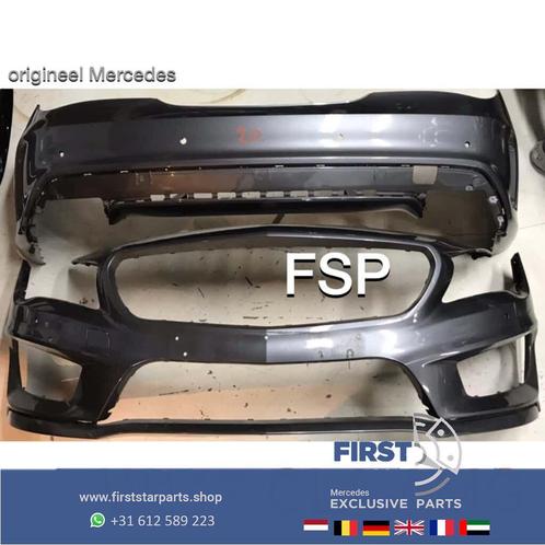 W117 X117 CLA AMG Bumper Pakket grijs 787 origineel Mercedes, Auto-onderdelen, Carrosserie, Bumper, Mercedes-Benz, Voor, Achter