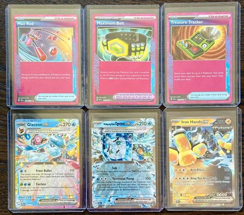 Pokémon - Prismatic Evolutions - 3x EX & 3x ACE spec, Hobby en Vrije tijd, Verzamelkaartspellen | Pokémon, Zo goed als nieuw, Ophalen of Verzenden