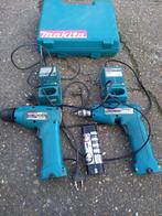 2 makita boormachines met laders en koffer, Doe-het-zelf en Bouw, Ophalen, Boormachine