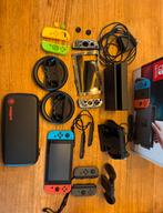 Nintendo Switch - compleet pakket, Games en Spelcomputers, Ophalen, Zo goed als nieuw, Met 3 controllers of meer, Switch Original