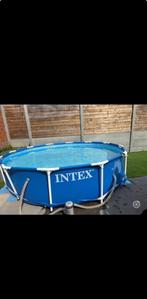 Zwembad intex 366cm, Tuin en Terras, Zwembaden, Ophalen, 80 tot 120 cm, Rond, 300 cm of meer
