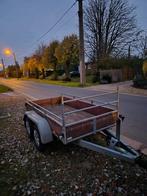 Dubbelas aanhangwagen 750kg, Auto diversen, Ophalen of Verzenden, Zo goed als nieuw