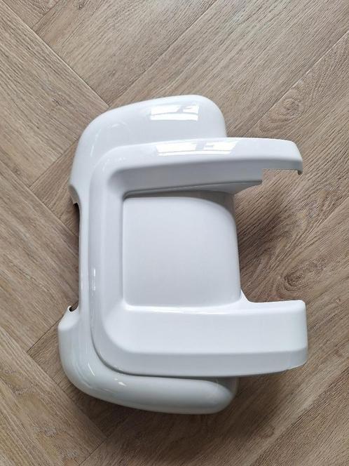 Spiegelkappen buitenspiegel Fiat Ducato, Wit 2 stuks Korte u, Auto-onderdelen, Spiegels, Citroën, Fiat, Peugeot, Nieuw, Ophalen of Verzenden