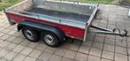 Aanhangwagen dubbelas 750 kg, Auto diversen, Aanhangers en Bagagewagens, Ophalen