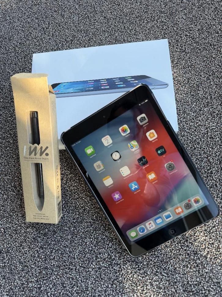 iPad mini 2 (Retina) - 32GB - Space Gray, Computers en Software, Apple iPads, Gebruikt, Apple iPad Mini, Wi-Fi, 8 inch, 32 GB