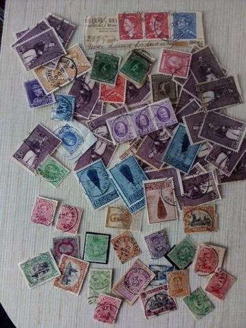 Belgique lot timbres anciens obliteres, Affranchi, Timbre-poste, Envoi, Autre
