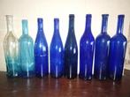 Blauwe flessen, Antiek en Kunst, Verzenden