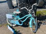 Meisjes fiets met bagagedrager voor en achter, Fietsen en Brommers, Ophalen, Gebruikt, Handrem, 18 inch