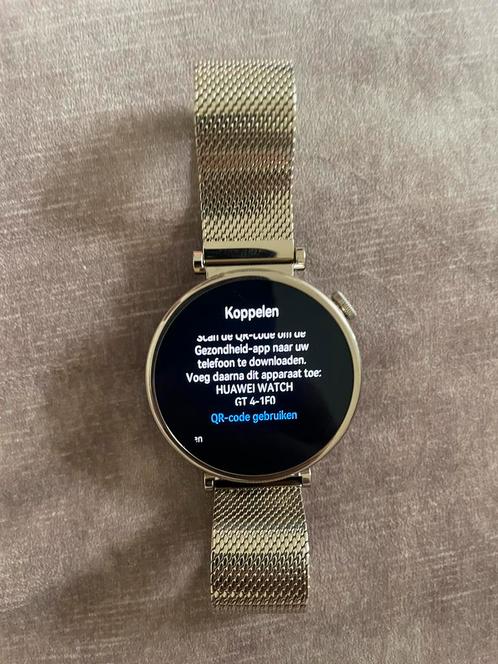 HUAWEI WATCH GT 4 - 41MM nieuwstaat, Handtassen en Accessoires, Horloges | Dames, Zo goed als nieuw, Polshorloge, Goud, Ophalen of Verzenden