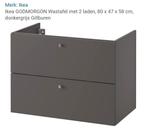 Badmeubel ikea 80cm breed, Huis en Inrichting, Badkamer | Badkamermeubels, Ophalen, Zo goed als nieuw