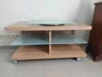 TV-kastje te koop (hout/glas), Huis en Inrichting, Ophalen, Zo goed als nieuw, Glas