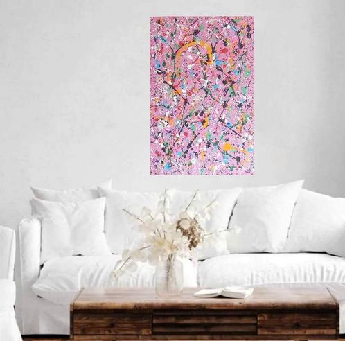 Spring is coming, Antiek en Kunst, Kunst | Schilderijen | Abstract, Ophalen of Verzenden
