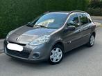 Renault Clio break 2010 benzine trekhaak, Auto's, Euro 5, Zwart, 5 deurs, Particulier