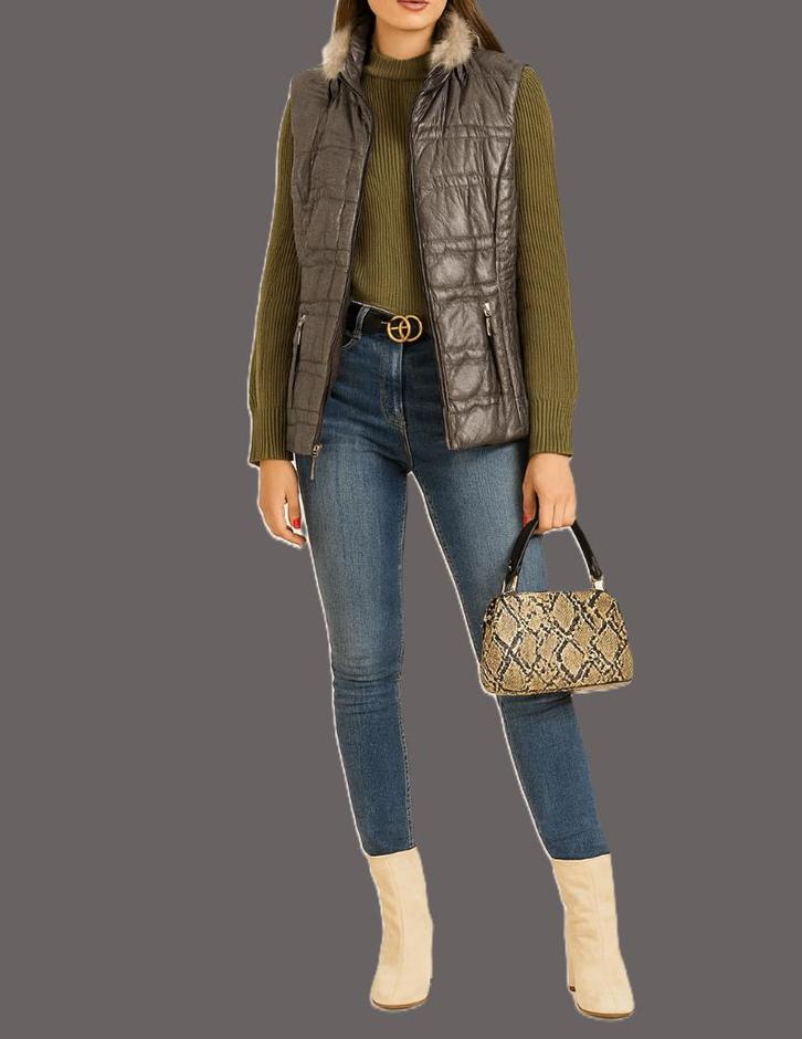 Gilet rembourré léger Faber taille 38/40, Vêtements | Femmes, Blousons sans Manches, Comme neuf, Taille 38/40 (M), Gris, Enlèvement ou Envoi