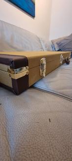 Gitaarkoffer tweed , amper gebruikt, Muziek en Instrumenten, Ophalen of Verzenden