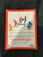 Bijna alles wat je moet weten over psychologie, Boeken, Ophalen of Verzenden, Zo goed als nieuw