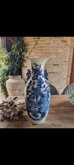 Blauwe vaas, Antiek en Kunst, Ophalen