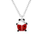 Collier enfant en argent coccinelle, Enlèvement ou Envoi, Neuf, Collier
