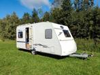 Caravelair Ambiance Style 470 caravan met luifel en inboedel, 2 aparte bedden, Hordeur, Particulier, Rondzit
