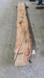 Lot europese eik boomstamplanken +- 0.65 m3, Ophalen, Zo goed als nieuw, Planken