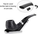 Eiken tabakspijp set | GRATIS LEVERING, DIMJ, -, Verzenden, -