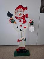 Houten sneeuwman, Diversen, Ophalen of Verzenden