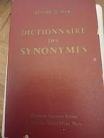 Dictionnaire des synonymes Elvire D Bar 1960, Enlèvement ou Envoi