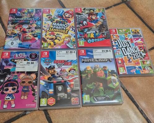 Verschillende switch-spellen, Games en Spelcomputers, Spelcomputers | Nintendo Portables | Accessoires, Zo goed als nieuw, Ophalen of Verzenden