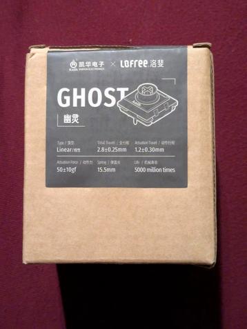 Lofree x Kailh - Ghost Full POM Low Profile Switches - 90Pcs beschikbaar voor biedingen