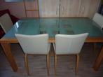 Tafel, Huis en Inrichting, Tafels | Eettafels, 200 cm of meer, 50 tot 100 cm, Kersenhout, Design