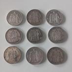 Lot de 5 francs Hercule France 1849/1876, Enlèvement ou Envoi, France