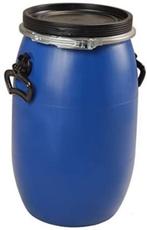 Fut tonneau bleu 30L hermétique, Jardin & Terrasse, Autres matériaux, Enlèvement, Moins de 75 litres, Neuf