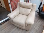 Electrische lederen relax, Huis en Inrichting, Ophalen, Gebruikt, Leer, 100 tot 125 cm