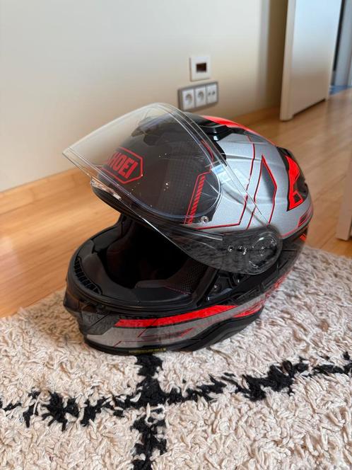 Casque SHOIE GT-Air 2 Aperture rouge/noir, Motoren, Kleding | Motorhelmen, Heren, Integraalhelm, S, Shoei, Tweedehands, Ophalen