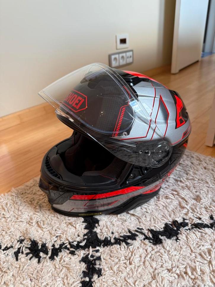 Casque SHOIE GT-Air 2 Aperture rouge/noir, Motoren, Kleding | Motorhelmen, Heren, Integraalhelm, S, Shoei, Tweedehands, Ophalen