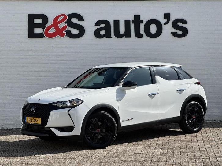 DS Automobiles DS3 Crossback 1.2 Performance Line+ Leder alc, Auto's, Overige Auto's, Bedrijf, ABS, Airbags, Bluetooth, Boordcomputer