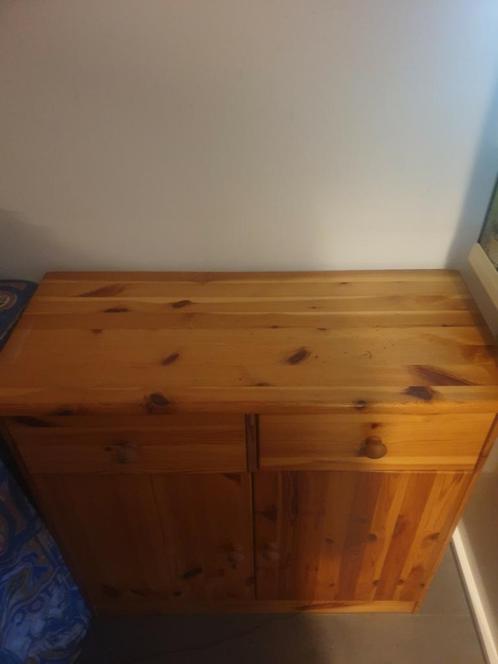 Te koop mooi aquarium meubel in grenen hout !!, Dieren en Toebehoren, Vissen | Aquaria en Toebehoren, Zo goed als nieuw, Ophalen